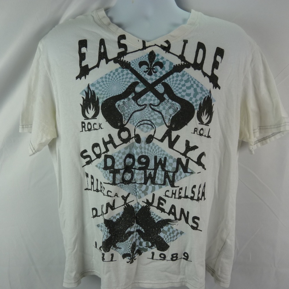 DKNY Jeans T-shirt White size Large